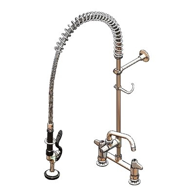 T&S Brass 5PR-8D06 with Add On Faucet Pre-Rinse Faucet Assembly
