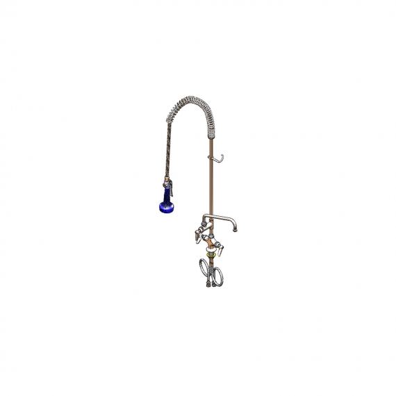 T&S Brass B-0113-A06-08 with Add On Faucet Pre-Rinse Faucet Assembly