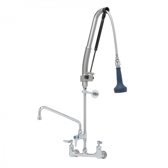 T&S Brass B-0133-12-CRB8P with Add On Faucet Pre-Rinse Faucet Assembly