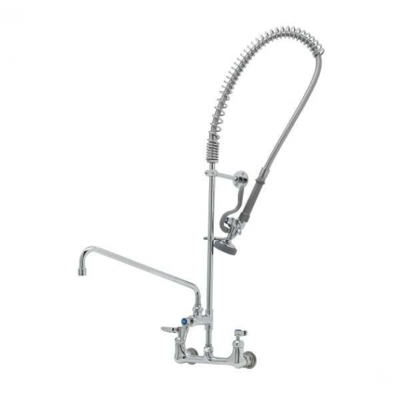 T&S Brass B-0133-14-CR-B with Add On Faucet Pre-Rinse Faucet Assembly
