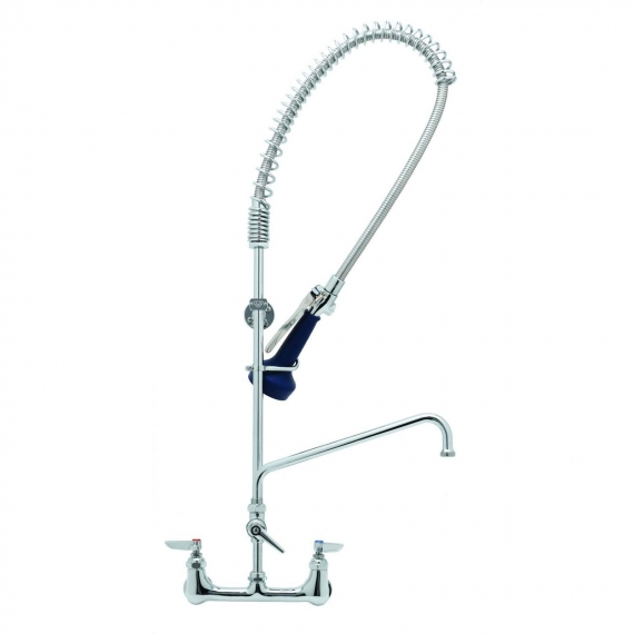 T&S Brass B-0133-14CRB8SK with Add On Faucet Pre-Rinse Faucet Assembly
