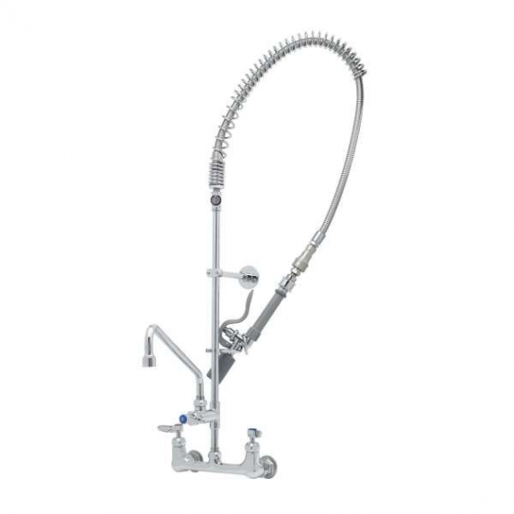 T&S Brass B-0133-14CRQJST with Add On Faucet Pre-Rinse Faucet Assembly