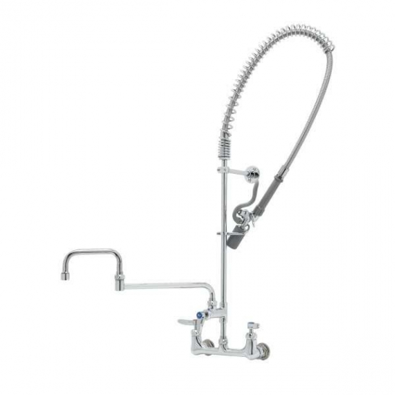 T&S Brass B-0133-18DJCRBC with Add On Faucet Pre-Rinse Faucet Assembly