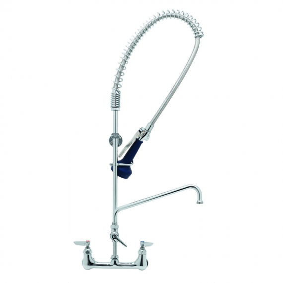 T&S Brass B-0133-A14-B08 with Add On Faucet Pre-Rinse Faucet Assembly