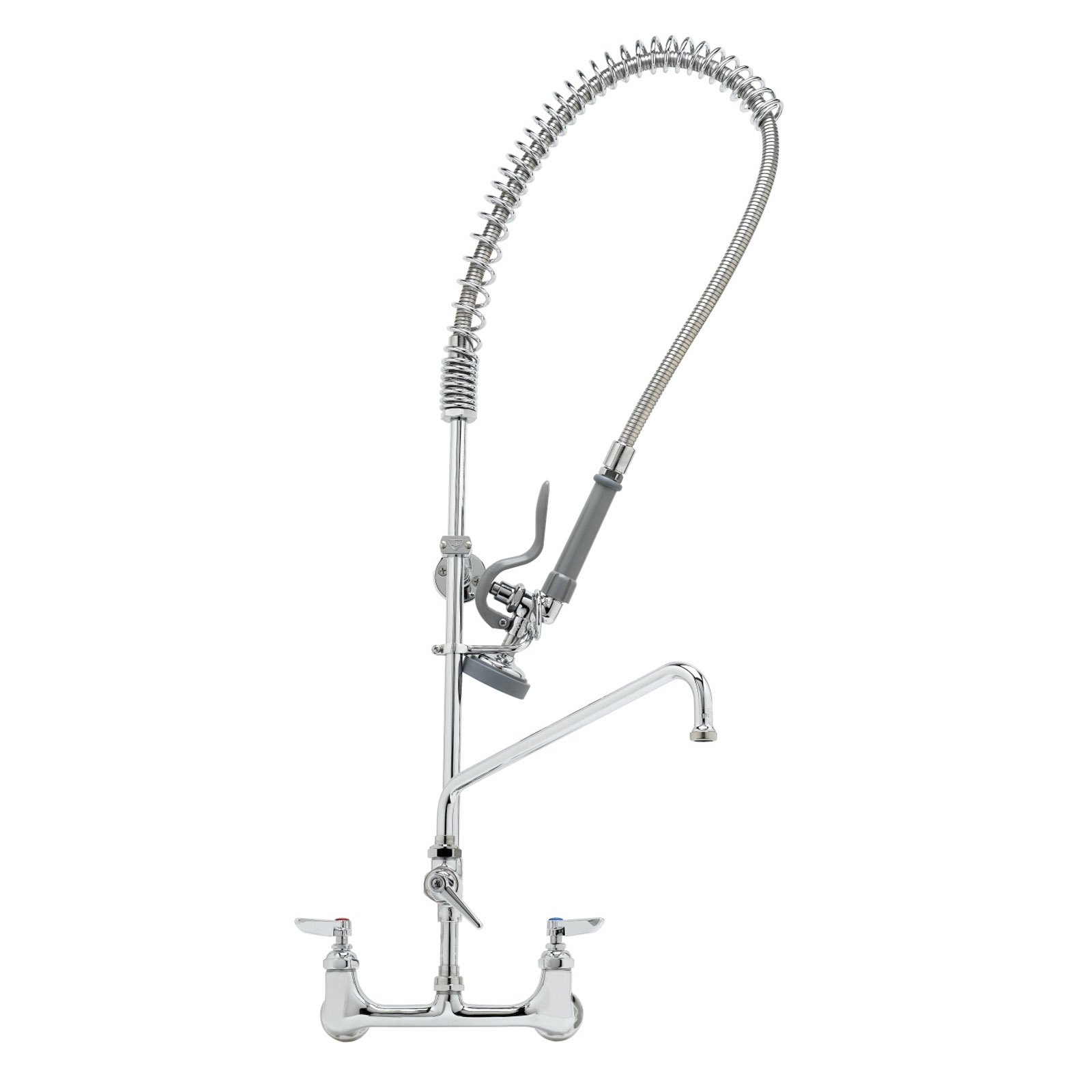 T&S Brass B-0133-A16-CR-B with Add On Faucet Pre-Rinse Faucet Assembly