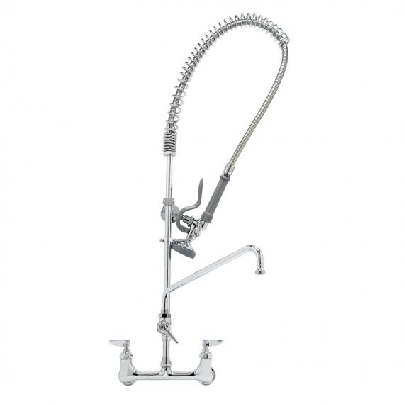 T&S Brass B-0133-ADF12-B with Add On Faucet Pre-Rinse Faucet Assembly
