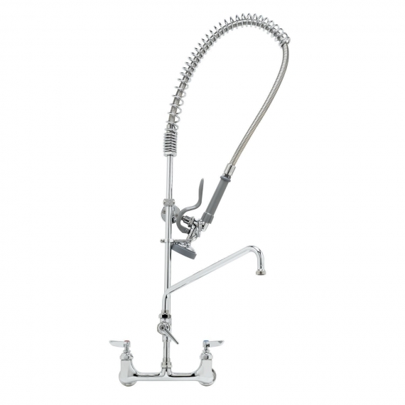 T&S Brass B-0133-ADF12-BM with Add On Faucet Pre-Rinse Faucet Assembly