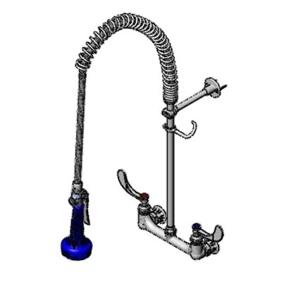 T&S Brass B-0133-CR-B08W4 Pre-Rinse Faucet Assembly