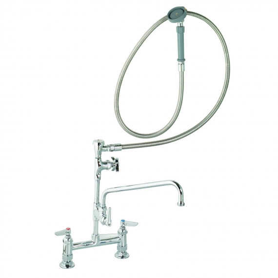 T&S Brass B-0177 with Add On Faucet Pre-Rinse Faucet Assembly