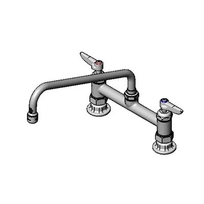 T&S Brass B-0221-CR-K-F10 Deck Mount Faucet