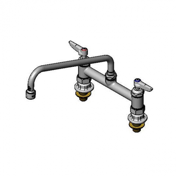 T&S Brass B-0221-CR-K-V22 Deck Mount Faucet