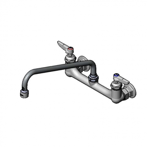 T&S Brass B-0231-CR-SC-F1 Wall / Splash Mount Faucet