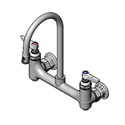 T&S Brass B-0330-BST Wall / Splash Mount Faucet