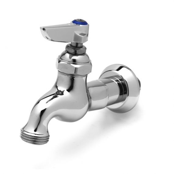 T&S Brass B-0717 with Hose Threads Single Wall Mount Faucet