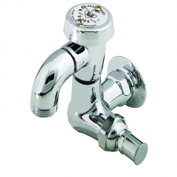 T&S Brass B-0720 with Hose Threads Single Wall Mount Faucet