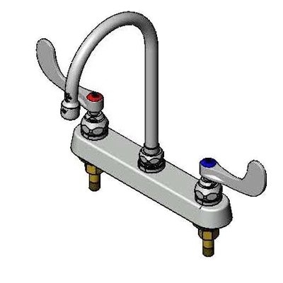 T&S Brass B-1142-04 Deck Mount Faucet