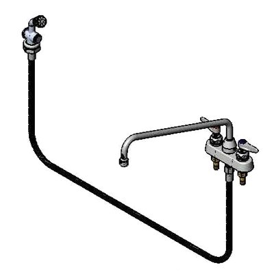 T&S Brass B-1171-01 with Spray Hose Faucet