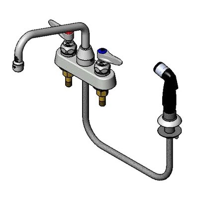 T&S Brass B-1171 with Spray Hose Faucet