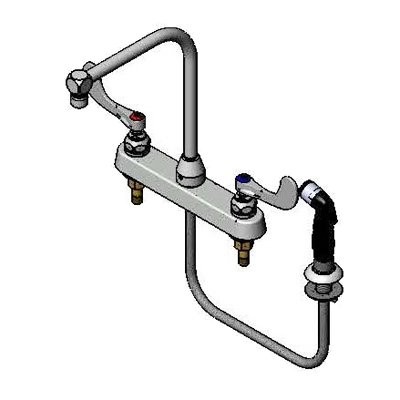 T&S Brass B-1175 with Spray Hose Faucet