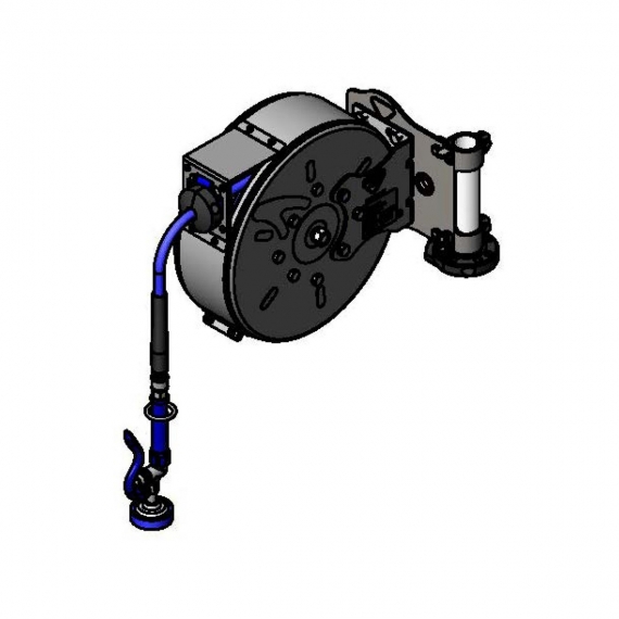 T&S Brass B-7122-C01-STB Hose Reel Assembly