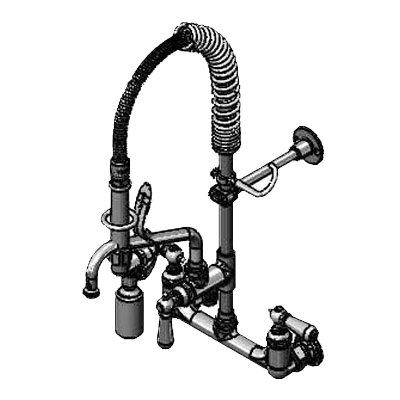 T&S Brass MPY-8WCN-08-CR Mini Pre-Rinse Faucet Assembly