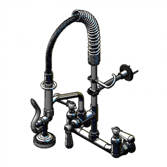 T&S Brass MPZ-8WCN-08 Mini Pre-Rinse Faucet Assembly