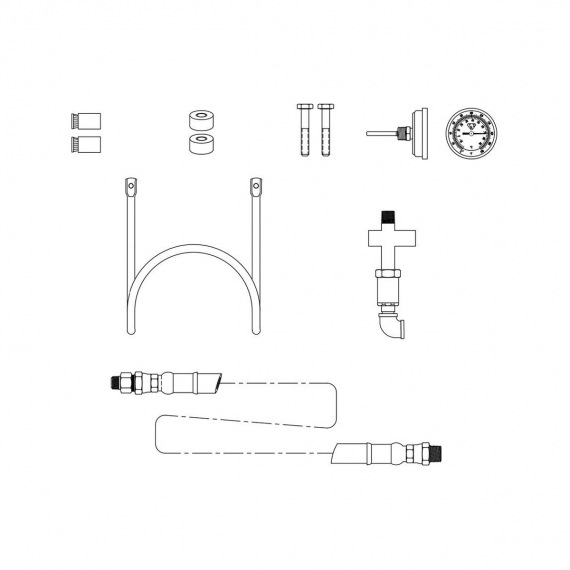 T&S Brass MV-1907-04C Parts & Accessories Washdown System