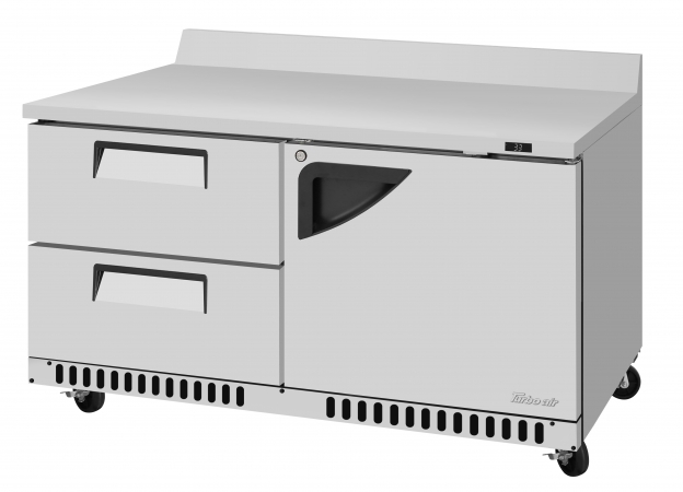 Turbo Air TWR-60SD-D2R(L)-FB-N Work Top Refrigerated Counter