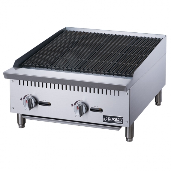 Dukers Appliance Co DCCB24 Countertop Gas Charbroiler
