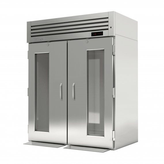 Turbo Air PRO-50H-G-RT 2-Section Roll-Thru Heated Cabinet w/ 4 Solid Doors, 80.22 cu. ft. 