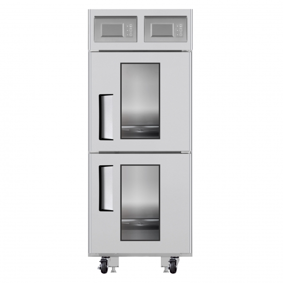 Turbo Air TDC-30D-2R Radiance Dough Conditioner Proofer / Freezer Cabinet with (2) Compartments, LCD Display Controls, 115v/60/1-ph, 1/2 hp