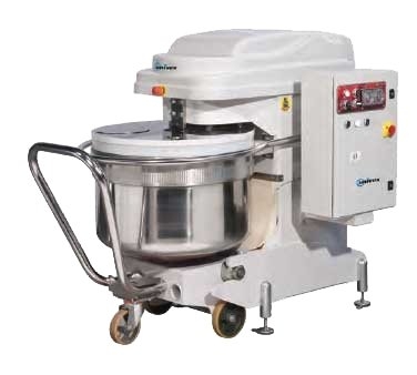 Univex SL200RB Spiral Mixer with 306-Qt Removable Bowl, 2-Speed, 440 lbs Dough Capacity