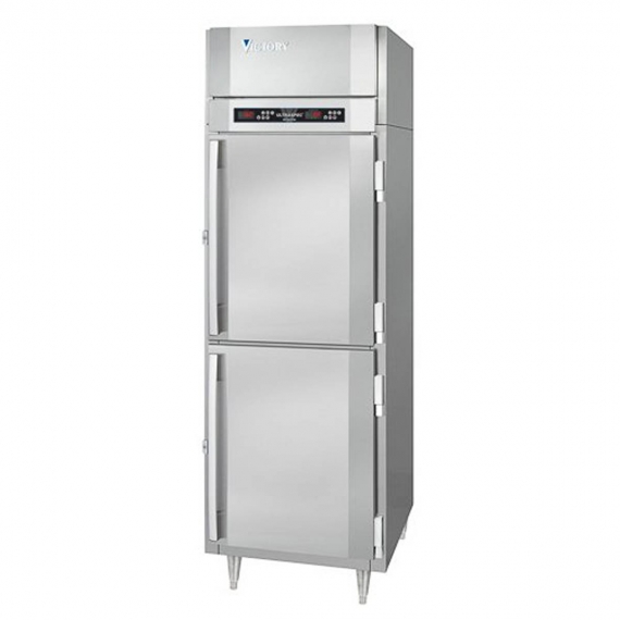 Victory HS-1D-1-EW-HD One Section Solid Half Door Reach-In Heated Holding Cabinet