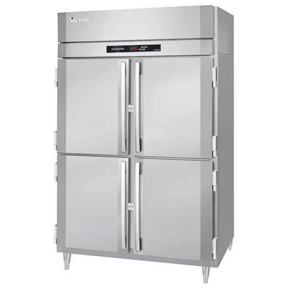 Victory HS-2D-1-EW-PT-HD Pass-Thru Heated Cabinet with Half Solid Door