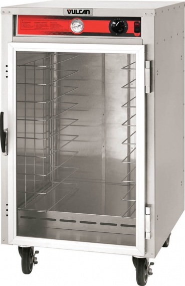 Vulcan VHFA9 1/2 Height Non-Insulated Mobile Heated Cabinet with 9 Pan Capacity