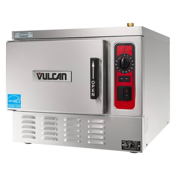 Vulcan C24EA3 PLUS Countertop Electric Convection Steamer, 3xPan Capacity