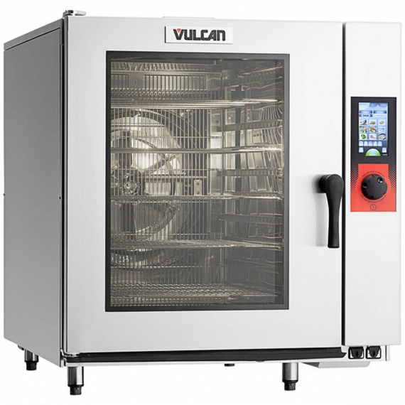 Vulcan TCM-102G-NAT/LP 10 Pan Full Size Boilerless Gas Combi Oven 