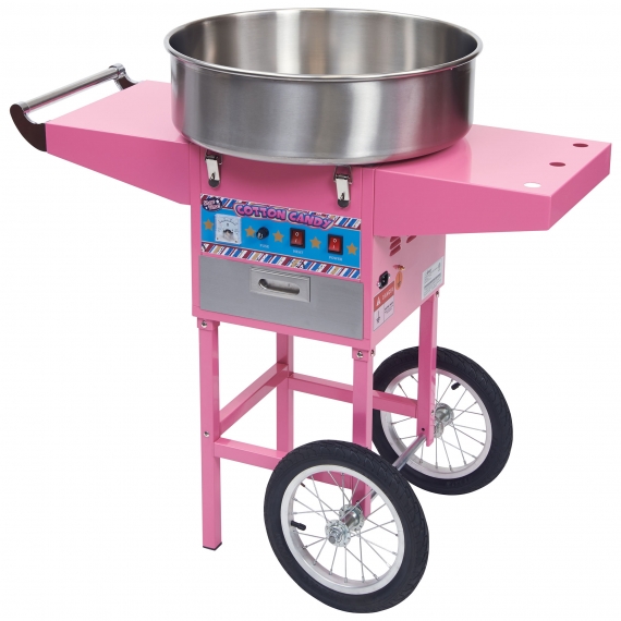 Winco CCM-28M Cotton Candy Machine With Cart w/ 20.5