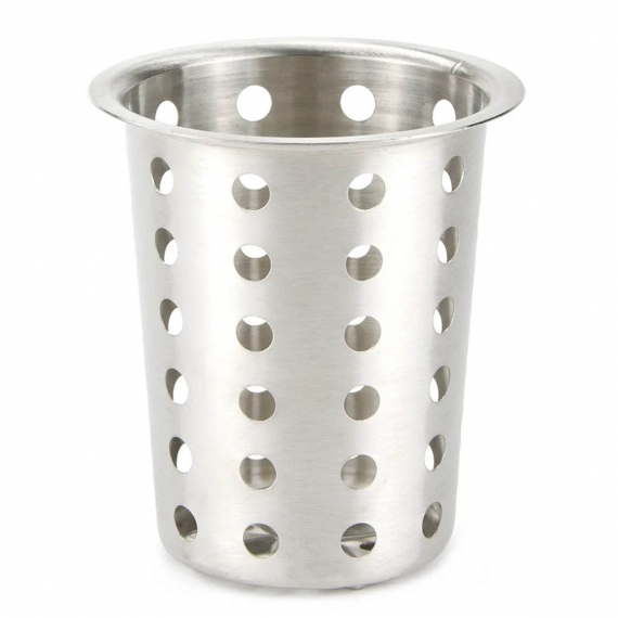 Winco FC-SS Stainless Steel Perforated Flatware Cylinder