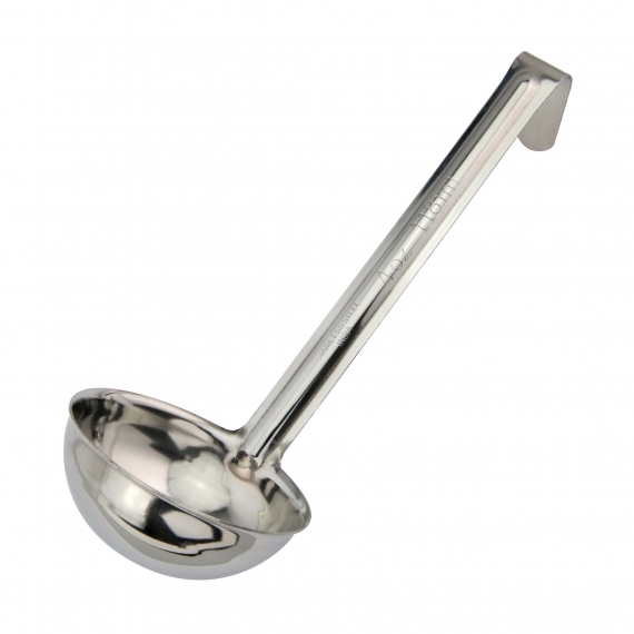 Winco LDI-40SH One-Piece Stainless Steel Serving Ladle with 6