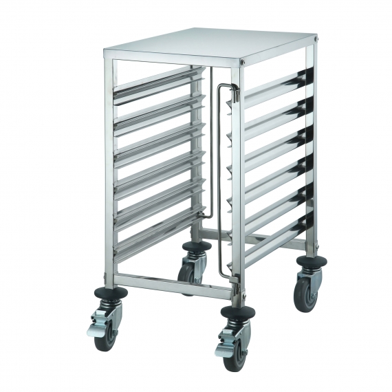 Winco SRK-12 12-Tier Undercounter Steam Table/Food Pan Rack w/ End-Load, Stainless Steel