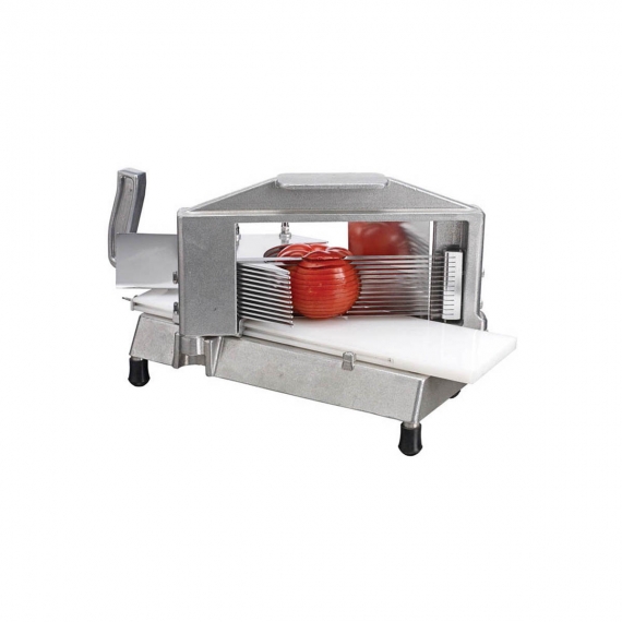 Winco TTS-3, Tomato Slicer with Aluminum Frame and Stainless Steel  Replaceable Blade