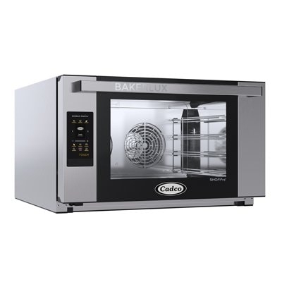 Cadco XAFT-04FS-TD Single-Deck Electric Convection Oven w/ Digital Controls, Full-Size, 4 Shelves