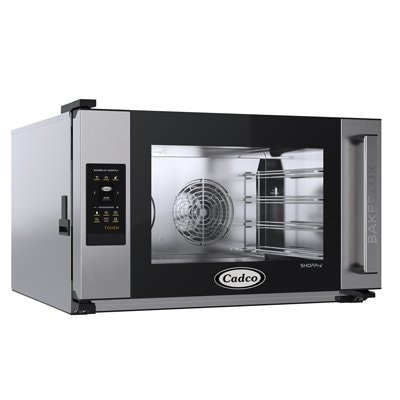 Cadco XAFT-04FS-TR Single-Deck Full Size Electric Convection Oven w/ Digital Controls, Full-Size, 4 Shelves