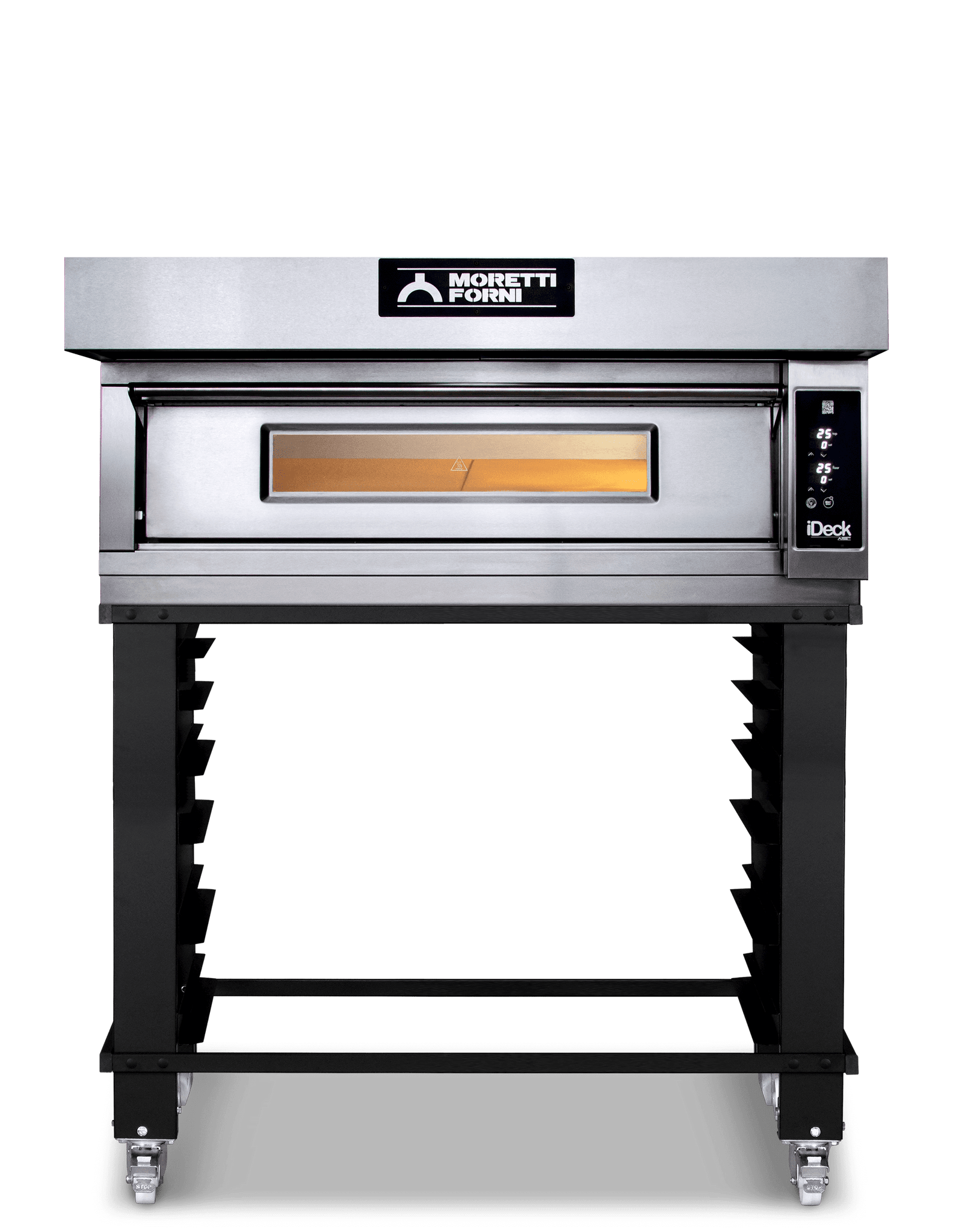 AMPTO ID-M 105.65 52″ Electric Pizza Oven, (5) 12″ or (2) 18″ pizza capacity