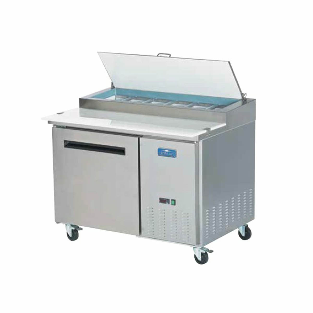 Valpro VPP44 47" Pizza Prep Table Refrigerated Counter 