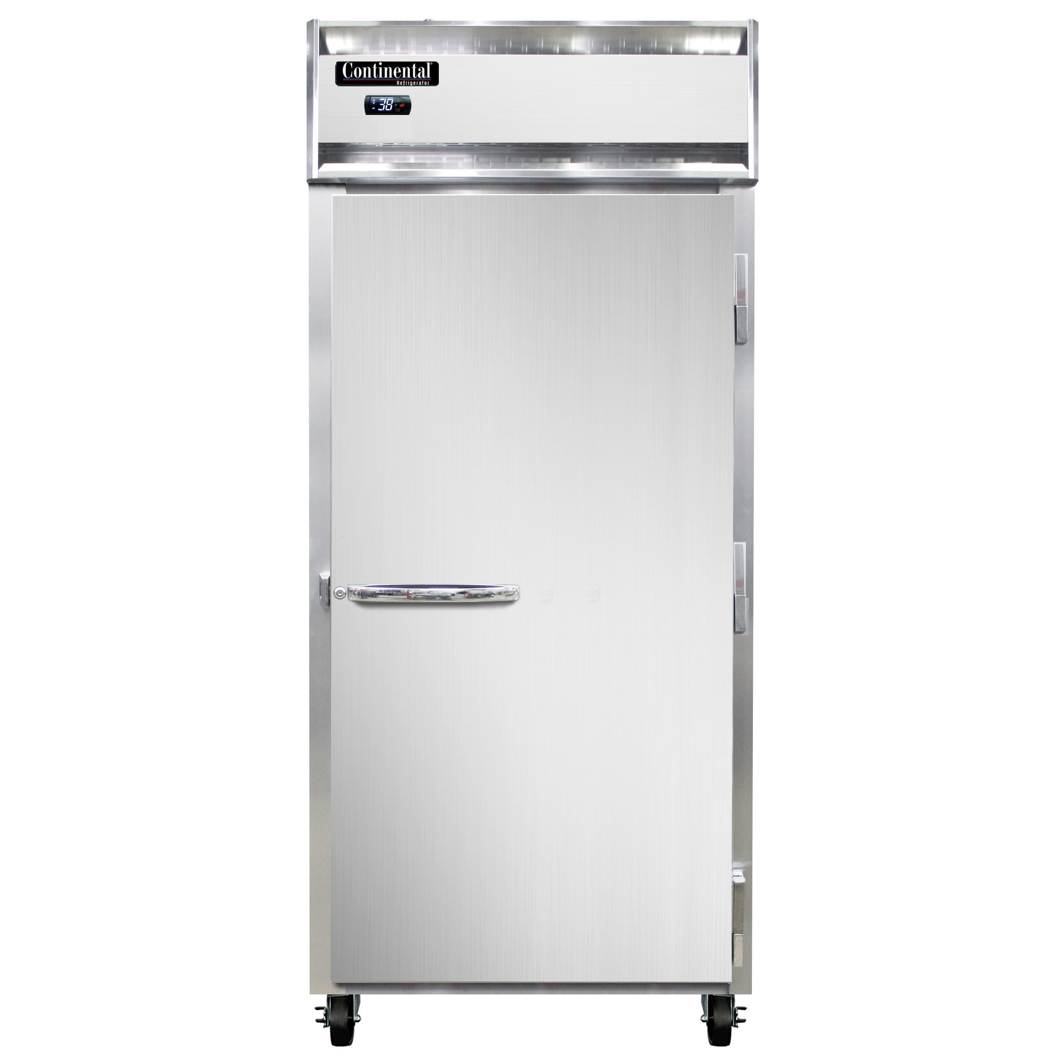 Continental Refrigerator 1RXNPT 36″ Pass-Thru Refrigerator w/ 2 Solid Doors, 30 cu ft