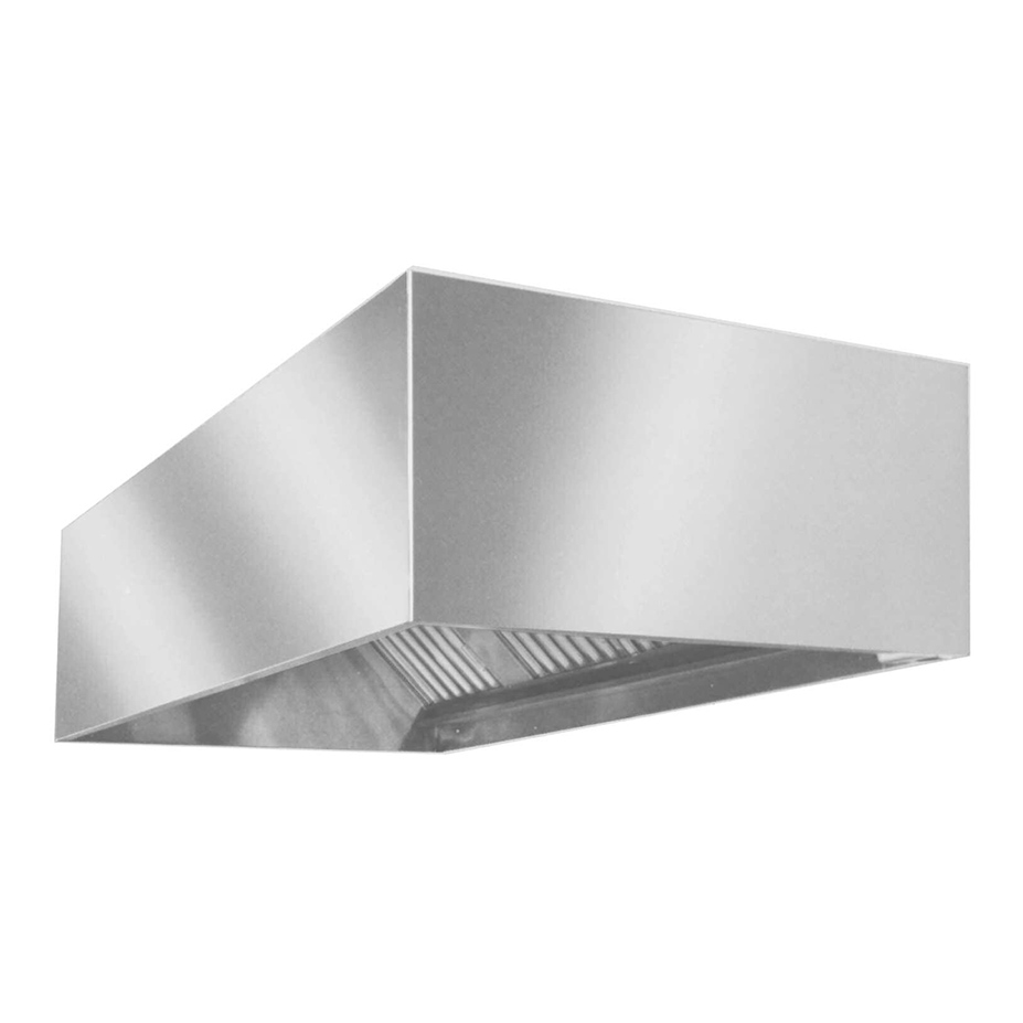 Eagle Group HEIA96-78 SpecAIR® Wall Type Exhaust Hood w/ Make-Up Air Compensating