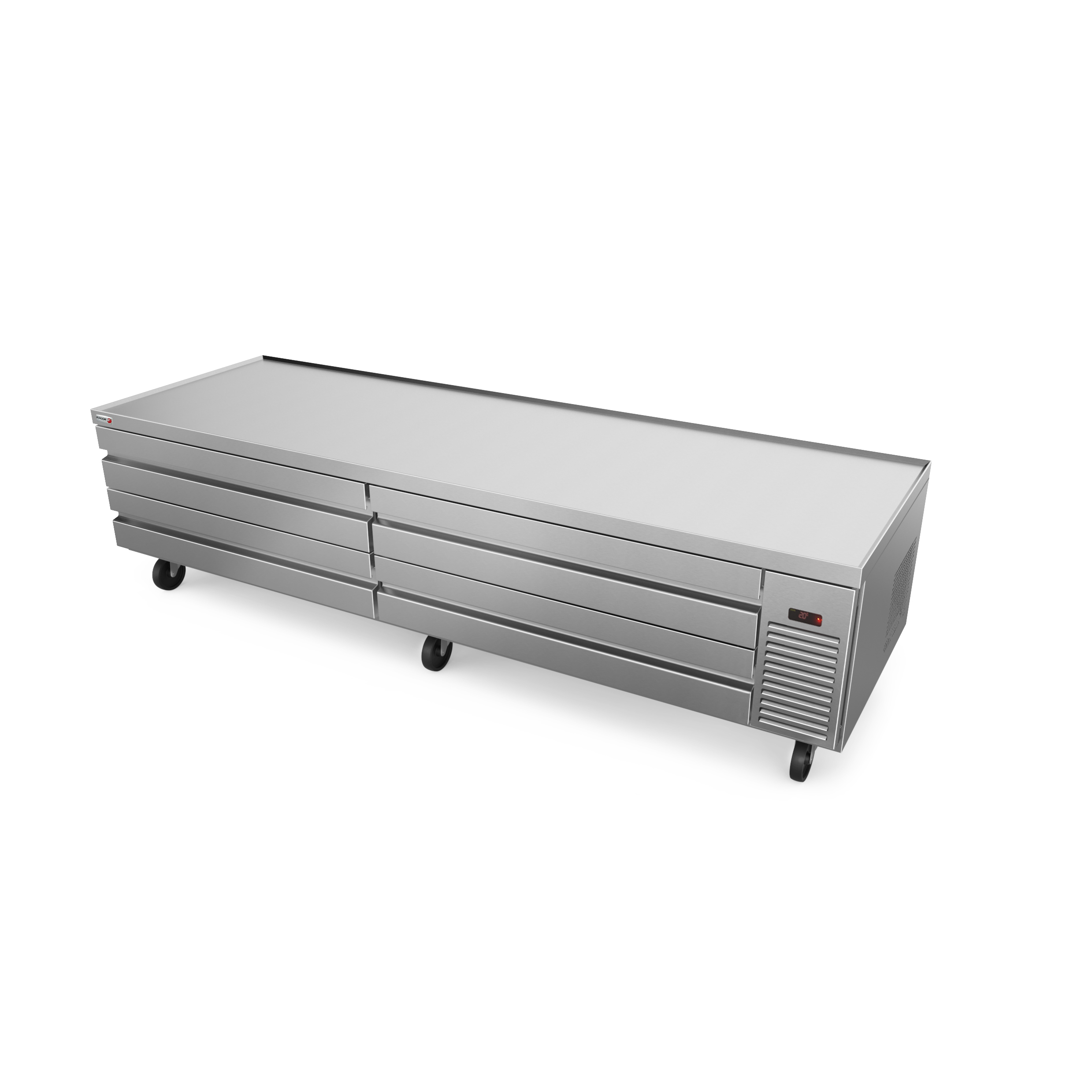 Fagor FCBR-96 96″ 4 Drawers Refrigerated Chef Base 