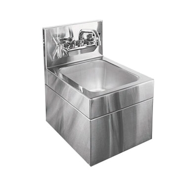 Glastender WHS-12 12″ Wall Mounted Hand Sink